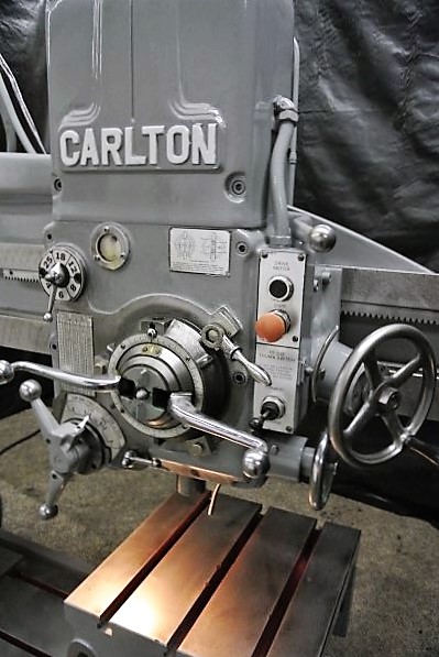 9" x 48" (4'-0") CARLTON ... RADIAL DRILL